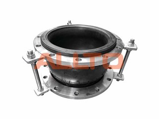 Flexibele rubberen expansieverbinding met enkele bol